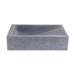 Vasque À Poser Rectangle En Pierre Naturelle