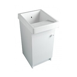 Meuble Blanc Pour Bac À Laver