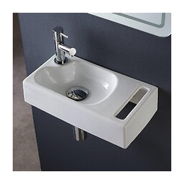 Lave Mains Suspendu Avec Porte Serviette Dallas