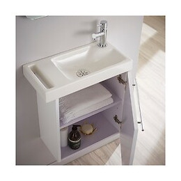 Lave Mains Blanc Pour Wc Avec Robinet Eau Froide À Droite