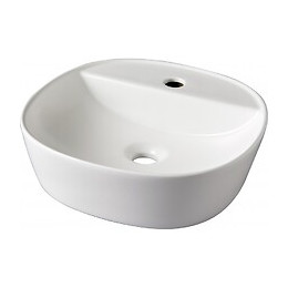 Vasque À Poser Thiva Blanche Satiné