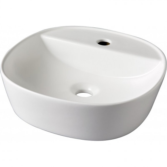 Vasque À Poser Thiva Blanche Satiné