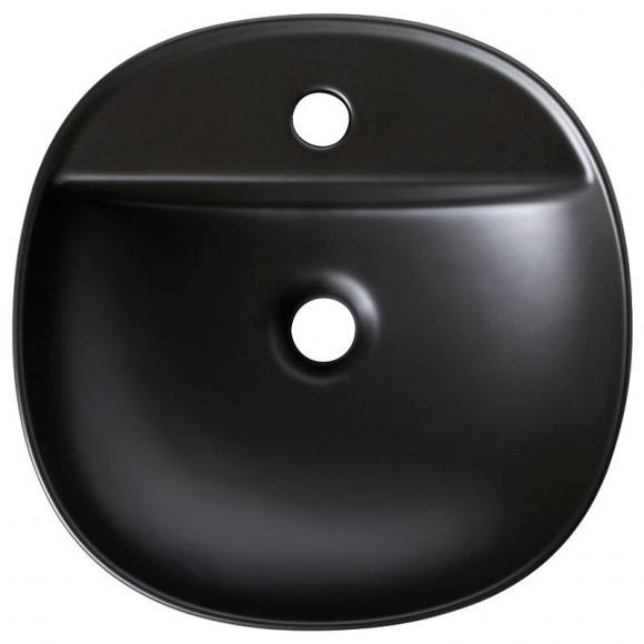 Vasque À Poser Carrée Thiva Noire