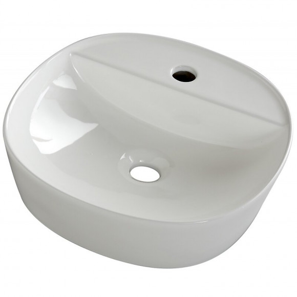 Vasque À Poser Thiva Blanche Brillante
