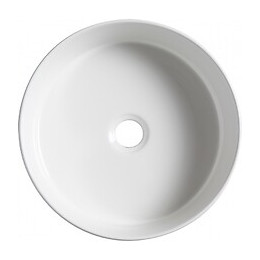 Vasque À Poser Andria Blanc Brillant Diamétre 37 Cm