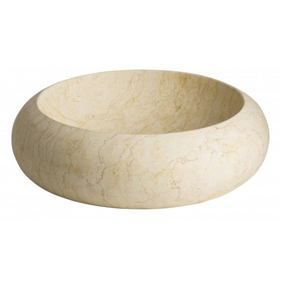 Vasque À Poser Oblongue En Pierre Naturelle Style Ancien