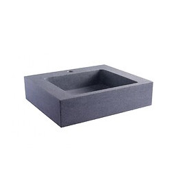 Vasque À Poser Rectangulaire Gris Ardoisé
