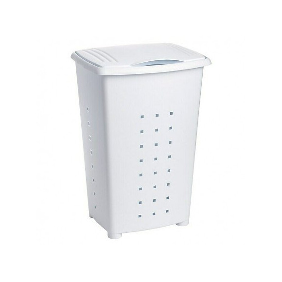 Coffre A Linge 65 L. Millenium Blanc (42x35,5x64cm) Tatay