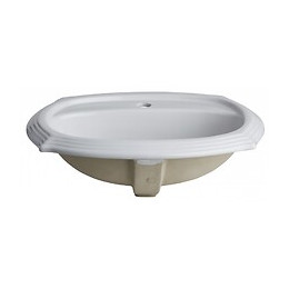 Vasque À Encastrer Rétro Blanche