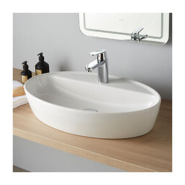 Vasque À Poser Ovale En Céramique