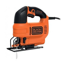 Scie Sauteuse 520w, Vitesse Variable Et Pendule, Étui Black&decker