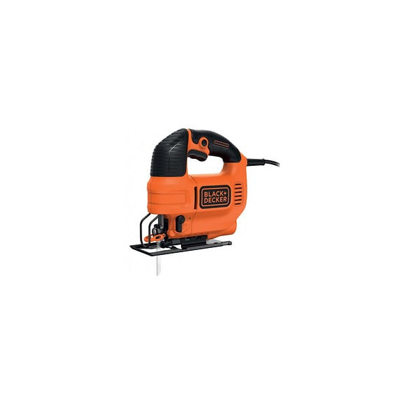Scie Sauteuse 520w, Vitesse Variable Et Pendule, Étui Black&decker