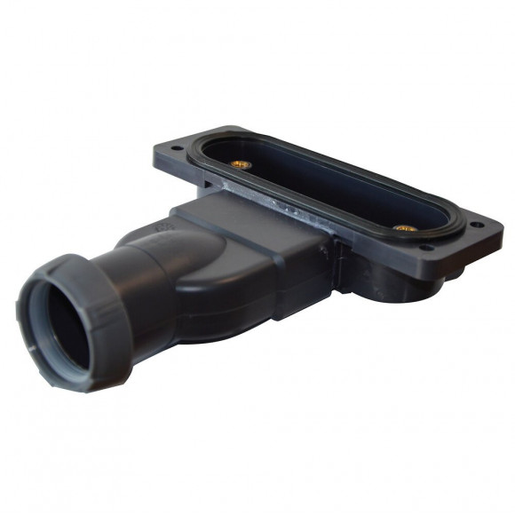 Receveur De Douche Caniveau En Résine Imitation Pierre 150 X 100 Cm Gris Taupe + Natte Étanche + Siphon Ultra Plat