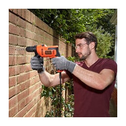 Perceuse À Percussion Électrique 500w Black&decker