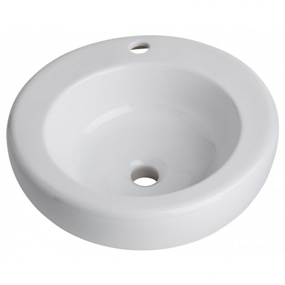 Vasque À Poser En Bol Et Céramique Blanche