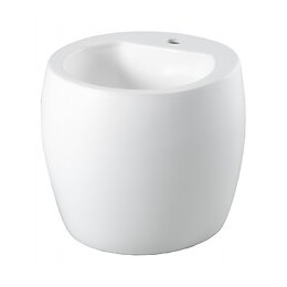 Mini Totem À Poser En Céramique Blanche