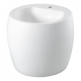 Mini Totem À Poser En Céramique Blanche