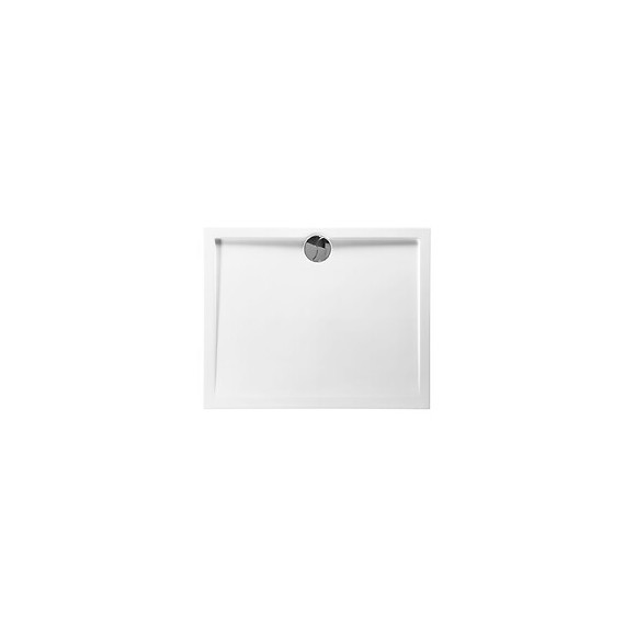 Receveur De Douche Extra Plat En Polybéton Slim 100 X 80 Cm