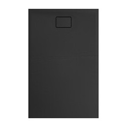 Receveur De Douche Effet Pierre Terreno 140 X 90 Noir