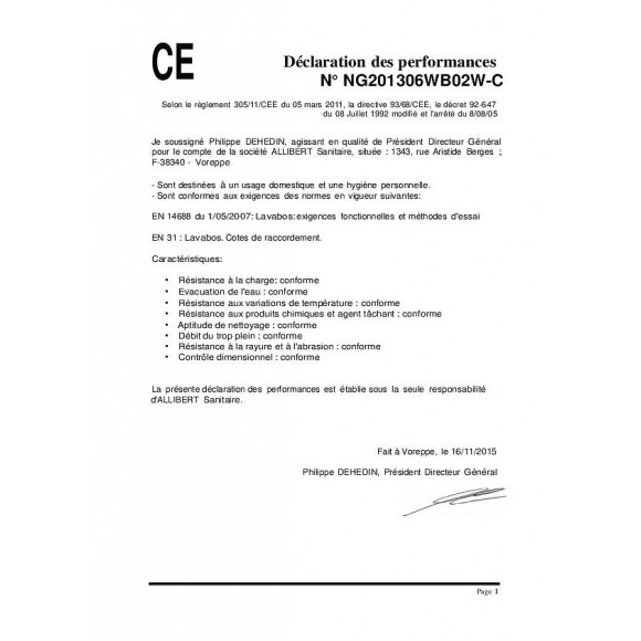 Plan De Toilette Simple Vasque 80 Cm Slide