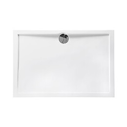 Receveur De Douche Extra Plat En Polybéton Slim 120 X 80 Cm