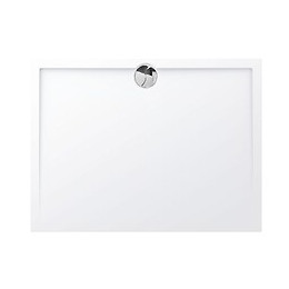 Receveur De Douche Extra Plat En Polybéton Slim 120 X 90 Cm