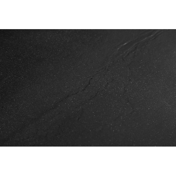 Receveur De Douche Effet Pierre Terreno 140 X 90 Noir