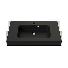 Plan De Toilette En Polybéton Simple Vasque 80 Cm Roke