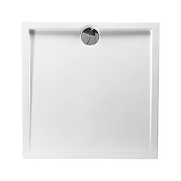 Receveur De Douche Extra Plat En Polybéton Slim 90 X 90 Cm