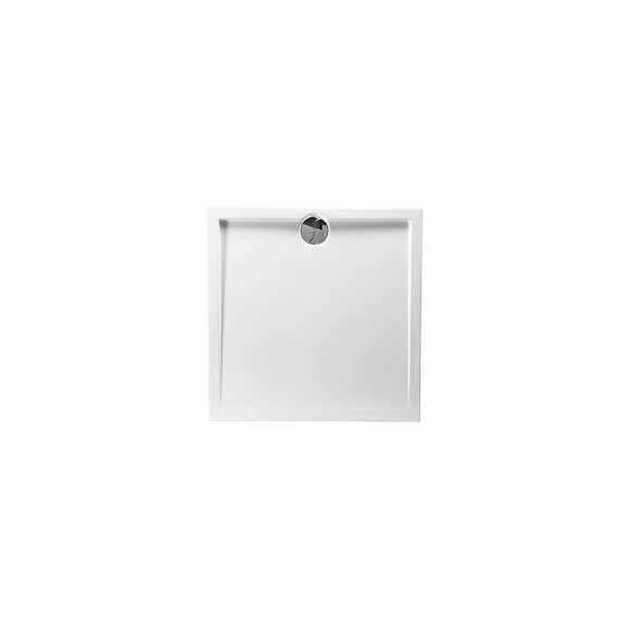Receveur De Douche Extra Plat En Polybéton Slim 90 X 90 Cm