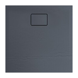 Receveur De Douche Effet Pierre Terreno 80 X 80 Gris