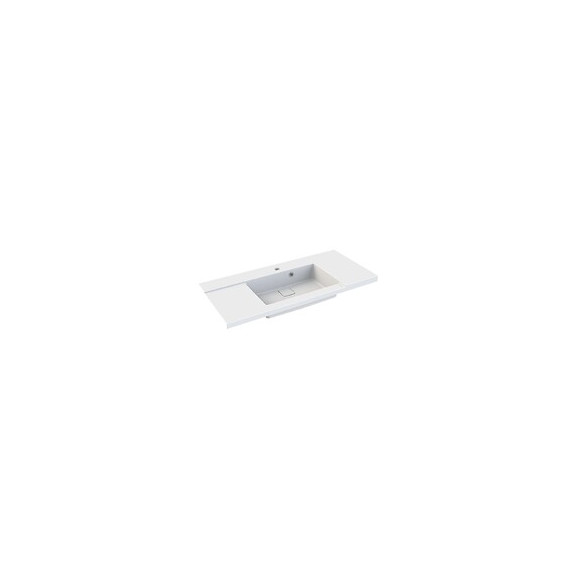 Plan De Toilette Simple Vasque 100 Cm King