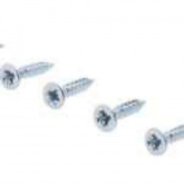 Vis À Bois Tête Fraisée Pz Zinguée Vissal Filet Total 4x20 Mm  X25 Vis