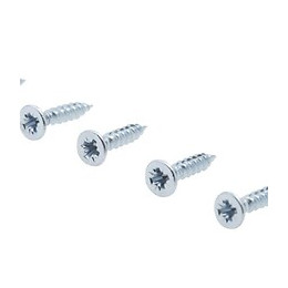 Vis À Bois Tête Fraisée Pz Zinguée Vissal Filet Total 3x15 Mm  X100 Vis