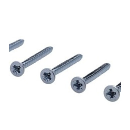 Vis À Bois Tête Fraisée Pz Zinguée Vissal Filet Total 4x40 Mm  X15 Vis