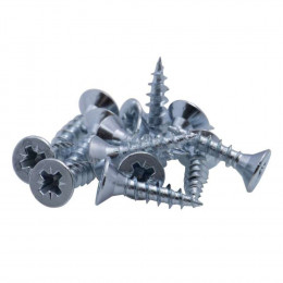 Vis À Bois Tête Fraisée Pz Zinguée Vissal Filet Partiel 3x40 Mm  X25 Vis