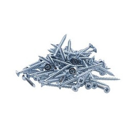 Vis À Bois Tête Fraisée Pz Zinguée Vissal Filet Total 3,5x20 Mm  X100 Vis