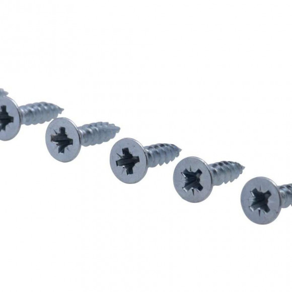 Vis À Bois Tête Fraisée Pz Zinguée Vissal Filet Total 3x15 Mm  X35 Vis