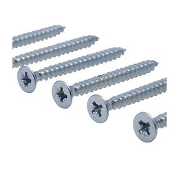 Vis À Bois Tête Fraisée Pz Zinguée Vissal Filet Total 5x50 Mm  X12 Vis