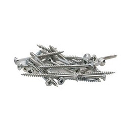 Vis À Bois Tête Fraisée Pz Zinguée Vissal Filet Total 6x50 Mm  X10 Vis