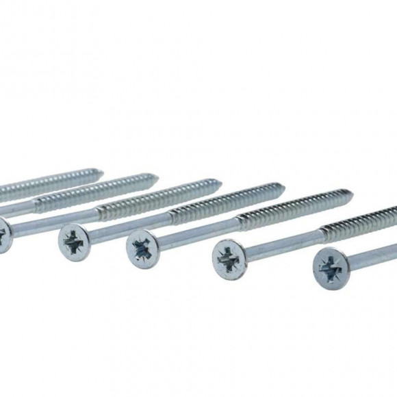 Vis À Bois Tête Fraisée Pz Zinguée Vissal Filet Partiel 6x140 Mm  X50 Vis