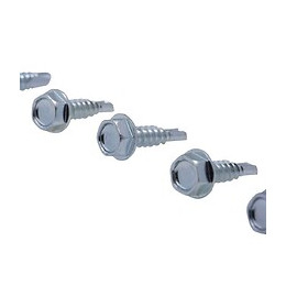 Vis Autoperceuse Tête Hexagonale Zinguée Vissal 5,5 X 25 Mm  Lot De 10 Vis