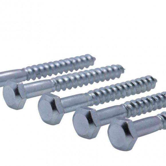 Tirefond Tête Hexagonale Zingué Vissal 6x40 Mm  X20 Tirefonds