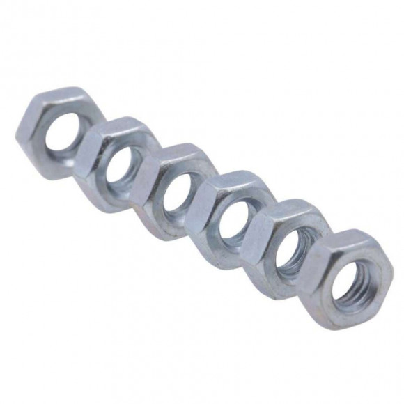 Vis À Métaux Zinguée Tête Cylindrique Bombée Pz Cruciforme Vissal Ø 6x30 Mm  Lot De 10 Vis+écrou