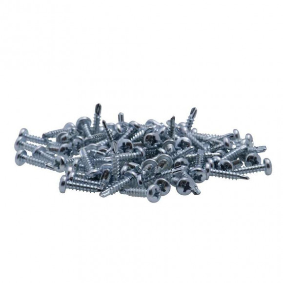 Vis Autoperceuse  Zinguée Tête Cylindrique Ph Vissal 4,8x19 Mm  Lot De 16 Vis