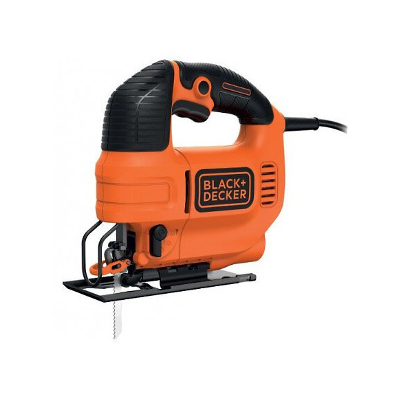 Scie Sauteuse 520w, Vitesse Variable Et Pendule, Étui Black&decker