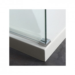 Paroi De Douche Fixe En Verre 8mm 120x195cm