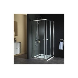 Porte De Douche Accès Angle Droit 'philippe' 90x90x190 Cm