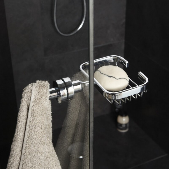 Paroi De Douche Fixe Avec Bande Effet Miroir Integre 120x195 Cm