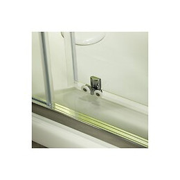 Porte De Douche Coulissante 'marie' 100x190 Cm